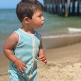 Baby Aqua Romper lifestyle