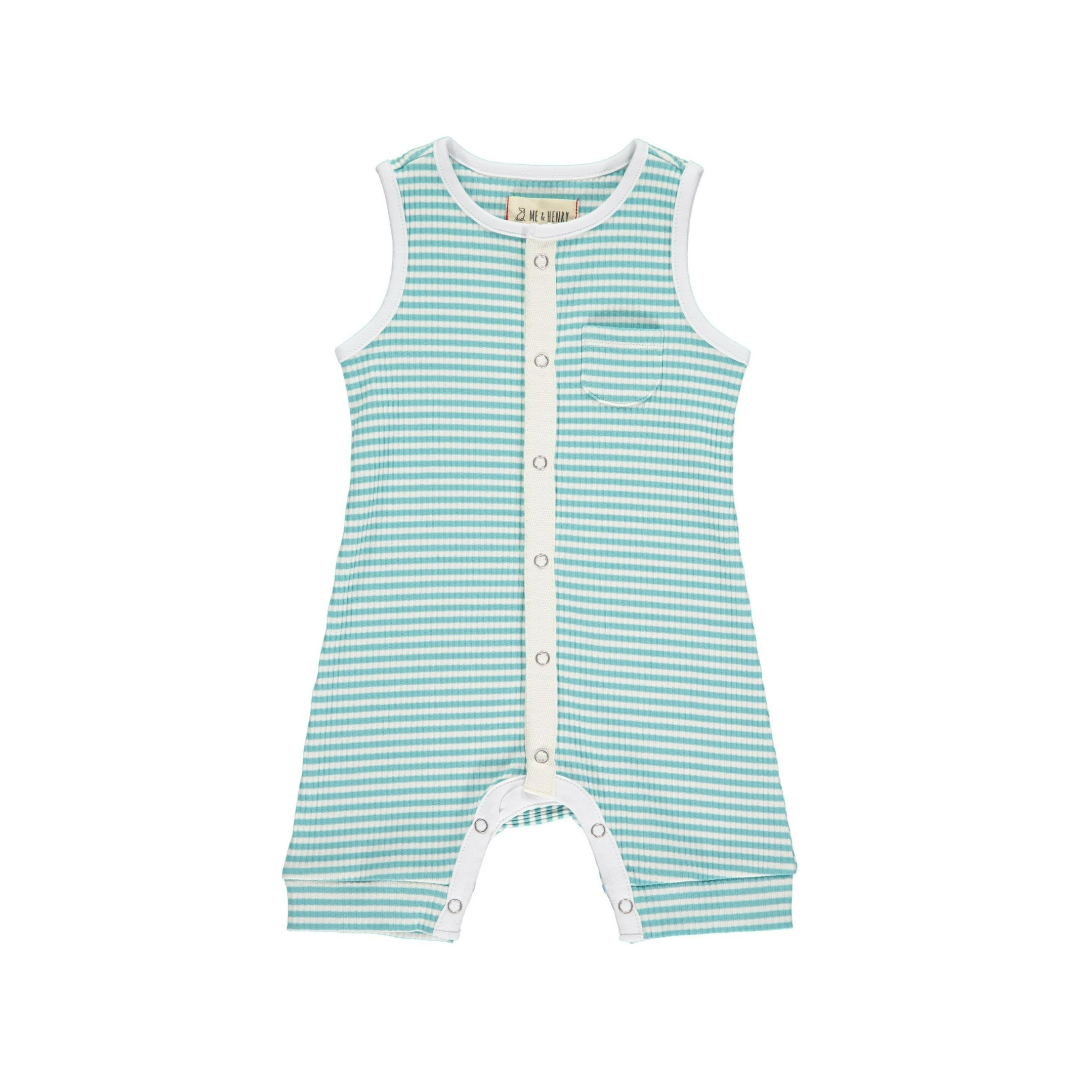 Baby aqua romper