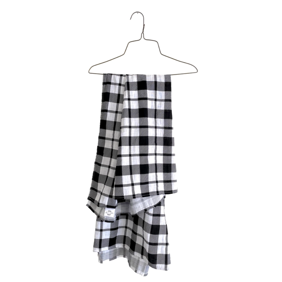 Swaddle - Black & White Check