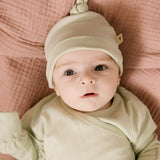 Baby Knotted Hat - Pistachio Lifestyle