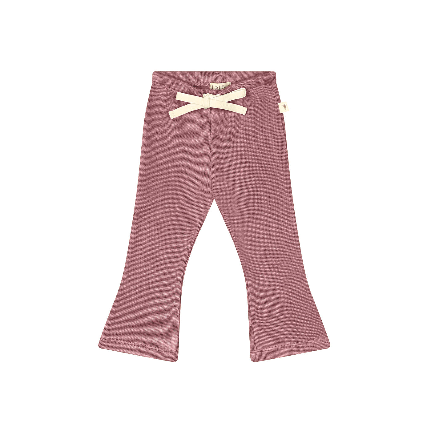 Baby Flared Pants - Sangria