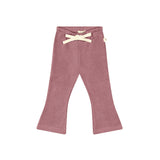 Baby Flared Pants - Sangria