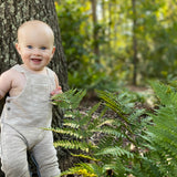 Baby Jersey Overalls - Beige Lifestyle