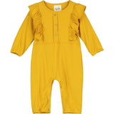 Baby Romper Long Sleeves - Gold