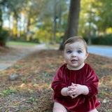 Baby Velvet Bubble - Burgundy Lifestyle