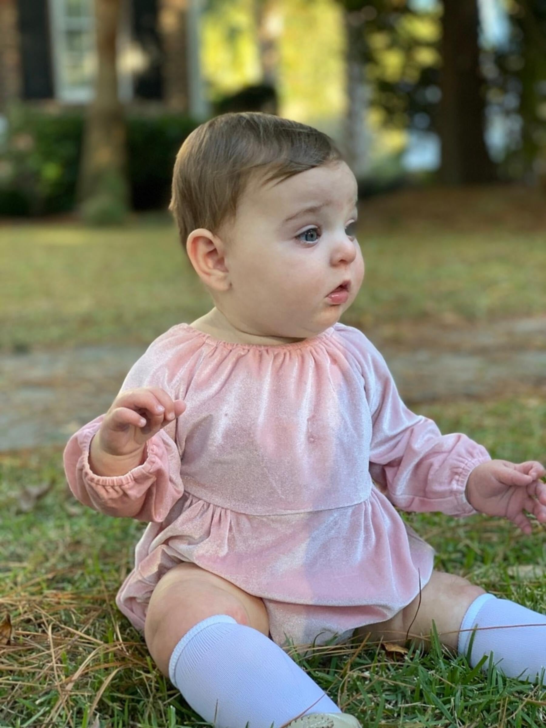 Baby Velvet Bubble - pink lifestyle