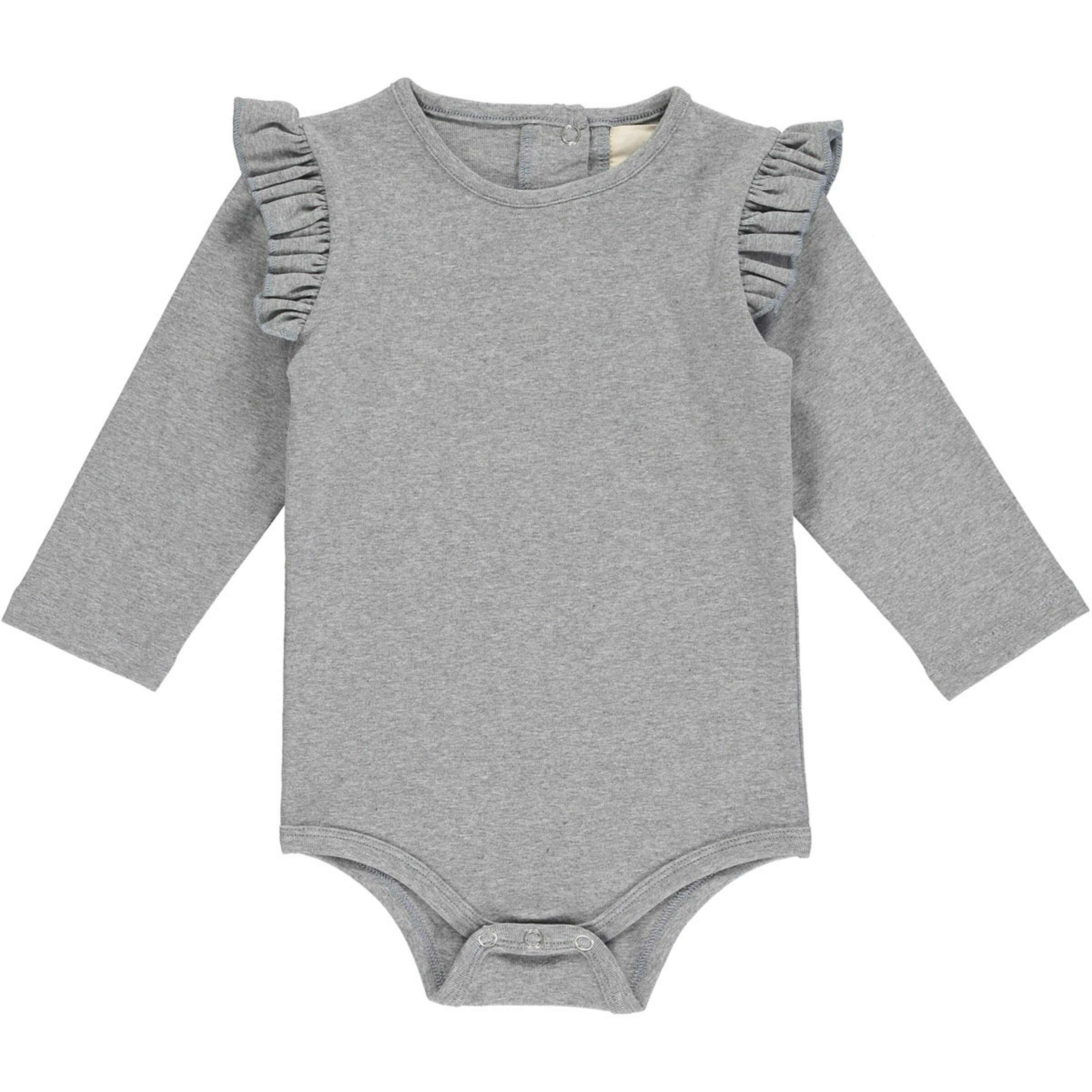 Baby Onesie Long Sleeve - Gray