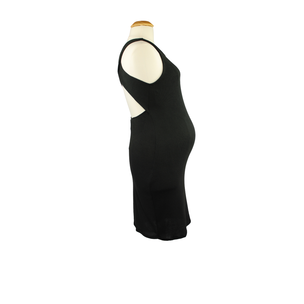 Maternity dress  side - black
