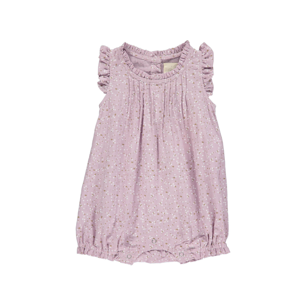 Baby romper lavender