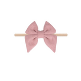 rose baby headband