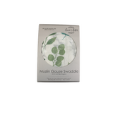 Organic Muslin Gauze Swaddle Blanket Sage box