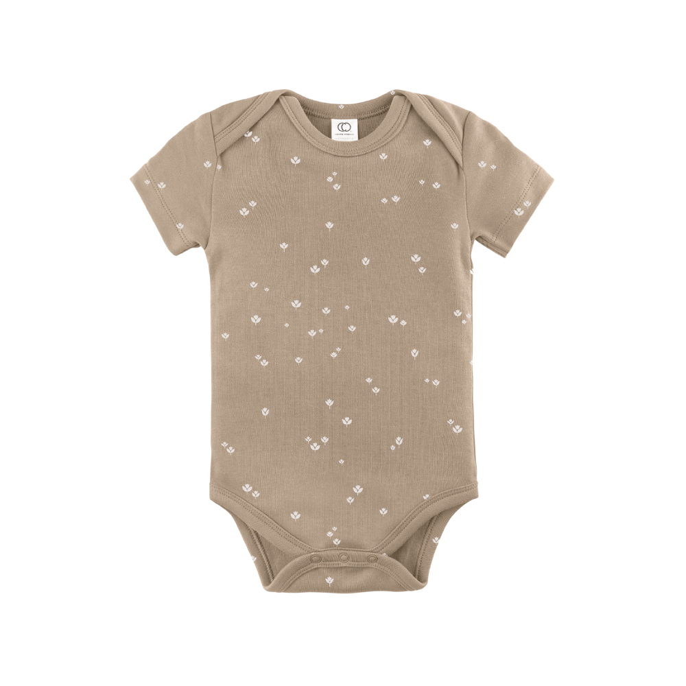 Baby  onesie - Tulip clay