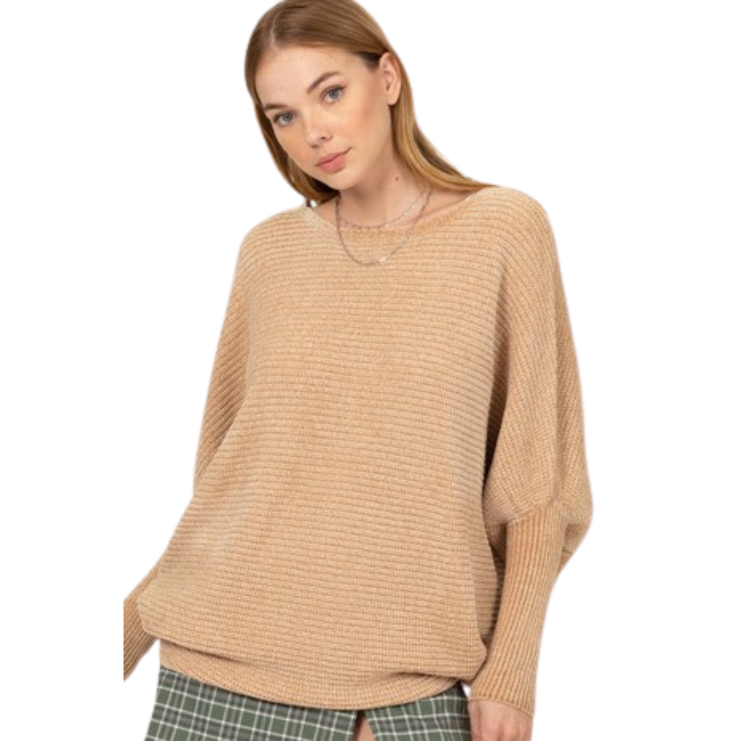 oversized sweater - Taupe