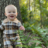 Baby Lumberjack Romper Lifestyle