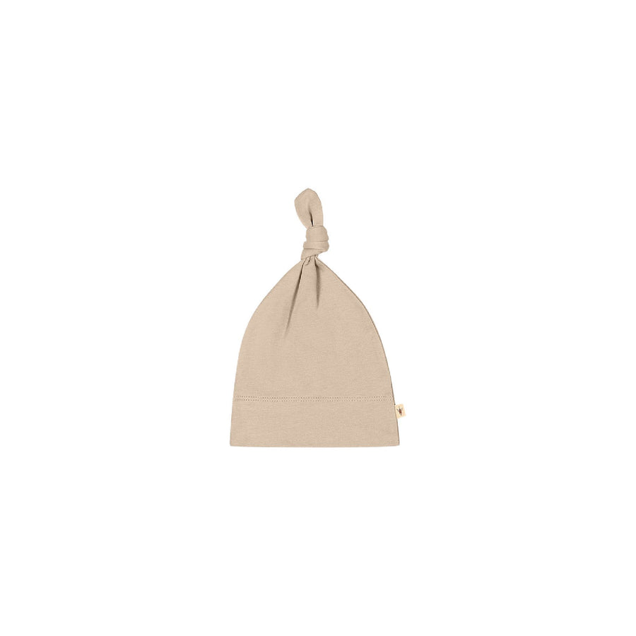 Baby Knotted Hat - Taupe
