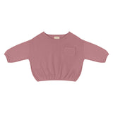 Baby Sweater - Sangria