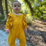 Baby Romper Long Sleeves - Gold Lifestyle