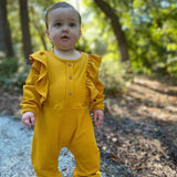 Baby Romper Long Sleeves - Gold Lifestyle