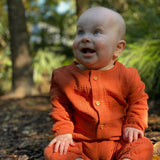 Baby Romper Long Sleeves - Pumpkin Lifestyle